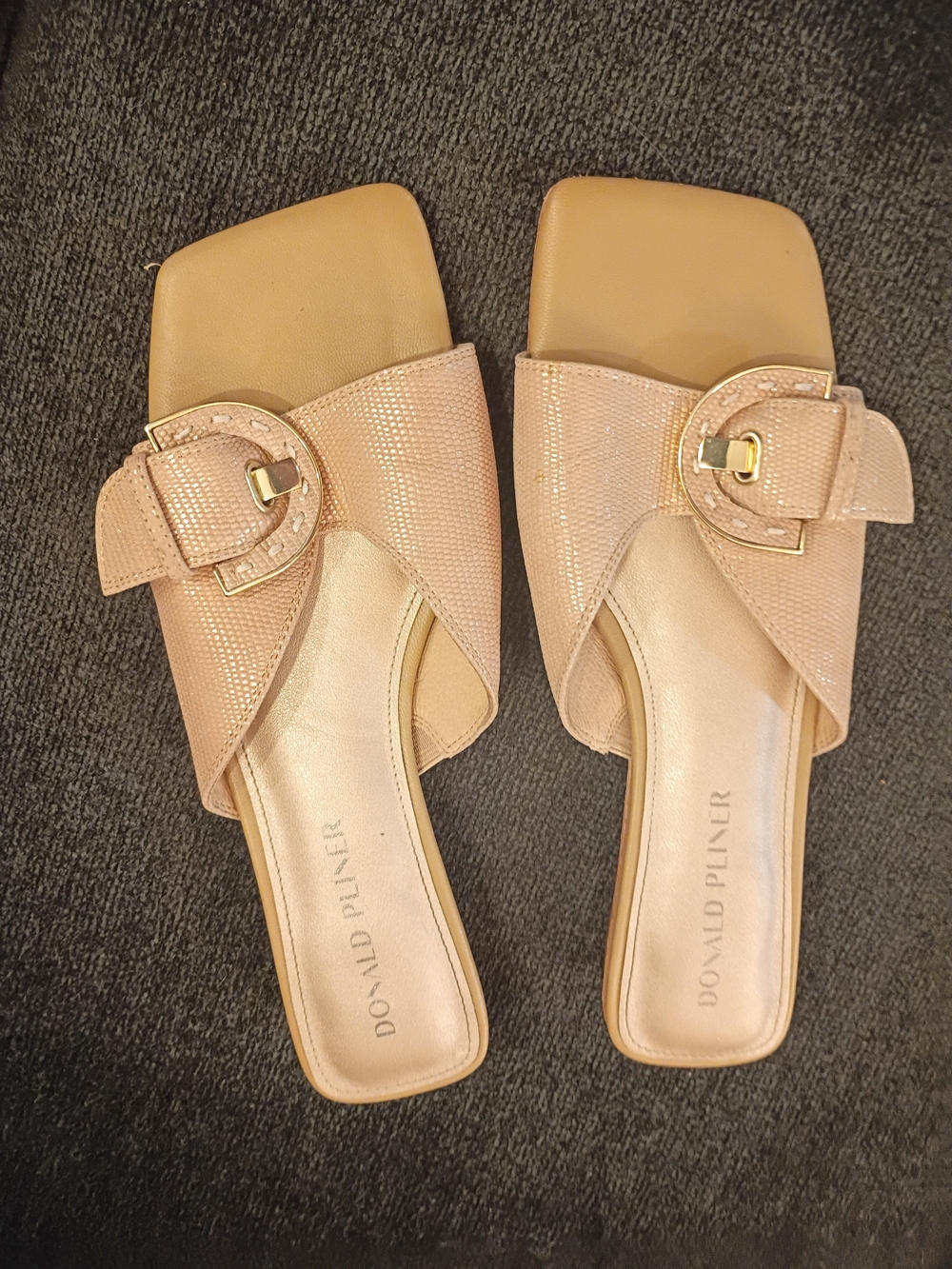 Donald J. Pliner Women's Cherry Slide Sandals Size 8M